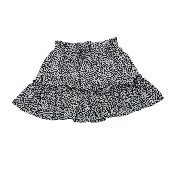 BLACK & WHITE SKIRT MINI & SHORT by SHEIN Size:L on Sale