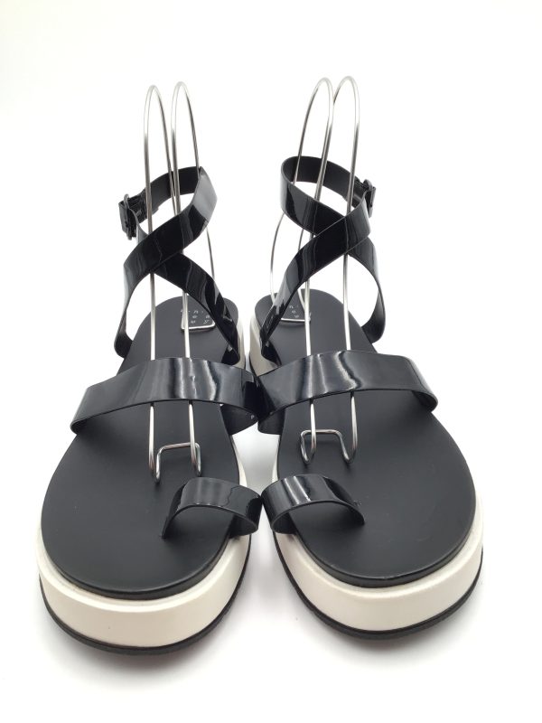 Black Sandals Flats A New Day, Size 10 Hot on Sale