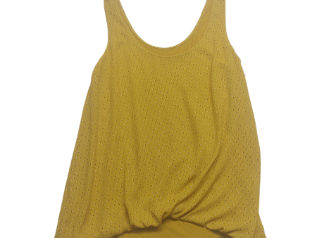 Yellow Top Sleeveless Loft, Size S Fashion