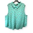 Aqua Top Sleeveless Doe & Rae, Size 4x Fashion