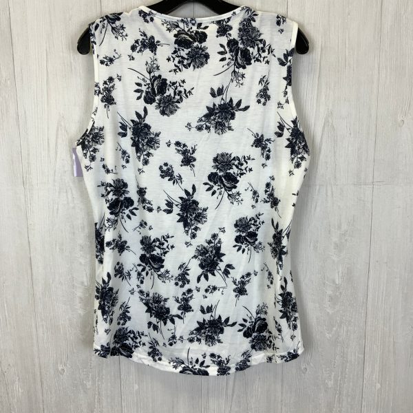 Black & White Tank Top Clothes Mentor, Size Xl on Sale