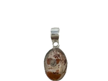 Bumblebee Jasper & Sterling Silver Pendant Unknown Brand Online Sale