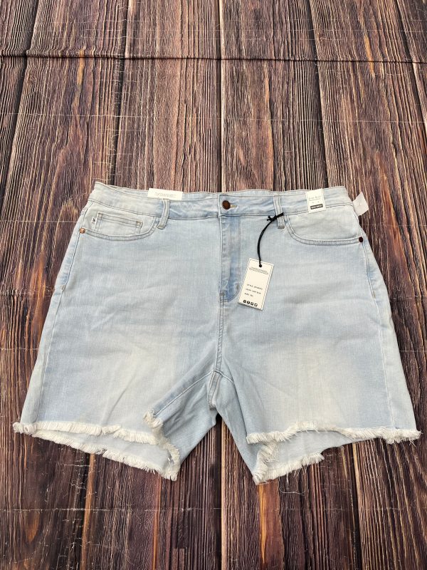 Blue Denim Shorts Judy Blue, Size 3x Hot on Sale